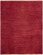 Contemporary  Transitional Red Area rug 9x12 Indian Hand-knotted 294099