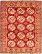 Bordered  Traditional Red Area rug 3x5 Pakistani Hand-knotted 320401