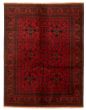 Bordered  Tribal  Area rug 4x6 Afghan Hand-knotted 327552