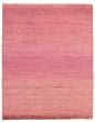 Gabbeh  Tribal Pink Area rug 6x9 Pakistani Hand-knotted 339496