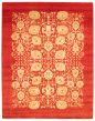 Floral  Transitional Red Area rug 12x15 Pakistani Hand-knotted 341552