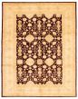 Bordered  Traditional Red Area rug 9x12 Afghan Hand-knotted 346759