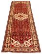 Persian Hosseinabad 3'8" x 13'0" Hand-knotted Wool Rug 