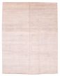 Transitional Grey Area rug 6x9 Indian Hand-knotted 378021