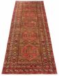 Persian Style 3'4" x 10'7" Hand-knotted Wool Rug 