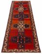 Persian Style 3'7" x 12'8" Hand-knotted Wool Rug 