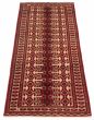 Afghan Teimani 2'8" x 7'5" Hand-knotted Wool Rug 