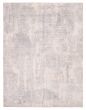 Modern Grey Area rug 9x12 Indian Hand Loomed 392837