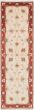 Traditional Ivory Runner rug 8-ft-runner Indian Hand-knotted 223870