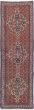 Traditional Brown Runner rug 10-ft-runner Persian Hand-knotted 229595