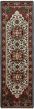 Traditional Ivory Runner rug 10-ft-runner Indian Hand-knotted 243771