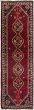 Bordered  Tribal Red Runner rug 9-ft-runner Persian Hand-knotted 300018