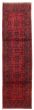 Bordered  Traditional Red Runner rug 10-ft-runner Afghan Hand-knotted 342346