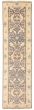 Bordered  Traditional Grey Runner rug 10-ft-runner Indian Hand-knotted 345312