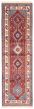 Bordered  Traditional Red Runner rug 9-ft-runner Persian Hand-knotted 373534