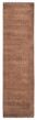Geometric  Vintage Brown Runner rug 10-ft-runner Afghan Hand-knotted 392104