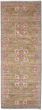 Bordered  Traditional Green Runner rug 10-ft-runner Pakistani Hand-knotted 338849