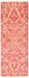 Traditional  Transitional Pink Runner rug 9-ft-runner Pakistani Hand-knotted 342104