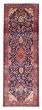 Bordered  Traditional Blue Runner rug 11-ft-runner Persian Hand-knotted 380500