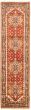 Bordered  Traditional Red Runner rug 12-ft-runner Indian Hand-knotted 331919