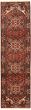 Bordered  Traditional Red Runner rug 10-ft-runner Indian Hand-knotted 336191