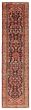 Bordered  Traditional Blue Runner rug 13-ft-runner Persian Hand-knotted 352248