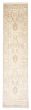 Bordered  Traditional Ivory Runner rug 10-ft-runner Indian Hand-knotted 377866