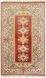 Bordered  Traditional Brown Area rug 5x8 Turkish Hand-knotted 293297