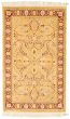 Bordered  Traditional Green Area rug 3x5 Pakistani Hand-knotted 338209