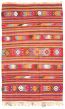 Flat-weaves & Kilims  Tribal Red Area rug 6x9 Turkish Flat-weave 343715
