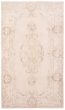 Bordered  Traditional Ivory Area rug 6x9 Turkish Hand-knotted 362503