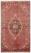 Bordered  Traditional Red Area rug 5x8 Persian Hand-knotted 365817