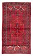 Bordered  Traditional Red Area rug 4x6 Turkish Hand-knotted 380348