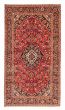 Bordered  Traditional Red Area rug 5x8 Persian Hand-knotted 385125