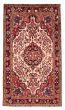 Bordered  Traditional Ivory Area rug 5x8 Persian Hand-knotted 385276