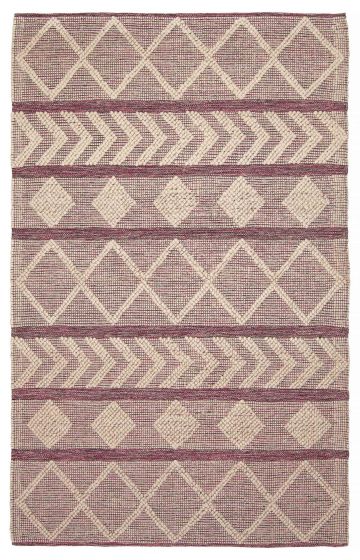 Braided  Transitional Green Area rug 5x8 Indian Braid weave 394161