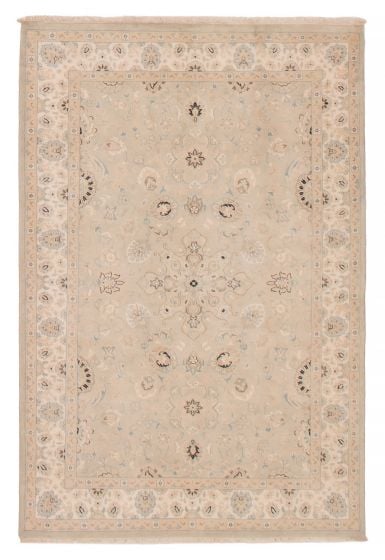 Transitional  Vintage/Distressed Grey Area rug 3x5 Pakistani Hand-knotted 392254