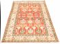 Geometric  Traditional Red Area rug 6x9 Afghan Hand-knotted 312799