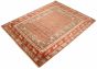 Indian Pazirik 9'0" x 12'0" Hand-knotted Wool Red Rug