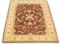 Bordered  Traditional Brown Area rug 4x6 Afghan Hand-knotted 331417