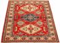 Afghan Finest Ghazni 4'2" x 5'9" Hand-knotted Wool Rug 