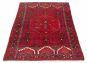 Persian Style 4'1" x 6'6" Hand-knotted Wool Rug 