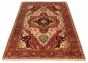 Indian Serapi Heritage 5'8" x 9'0" Hand-knotted Wool Rug 