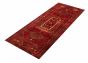 Persian Style 3'7" x 9'5" Hand-knotted Wool Runner Rug