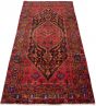 Bordered  Traditional Red Area rug 6x9 Persian Hand-knotted 303519