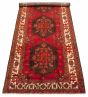 Bordered  Tribal Red Area rug Unique Turkish Hand-knotted 317671