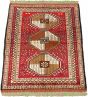 Persian Style 3'5" x 4'10" Hand-knotted Wool Rug 