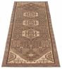 Persian Style 3'6" x 8'10" Hand-knotted Wool Rug 
