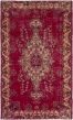 Traditional Red Area rug 5x8 Turkish Hand-knotted 231492