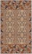 Casual  Transitional Brown Area rug 3x5 Indian Flat-weave 284370